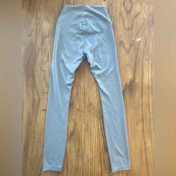 Gymshark High Waisted Training Leggings Grey Size XS Athletic Sporty Comfy - Picture 10 of 10